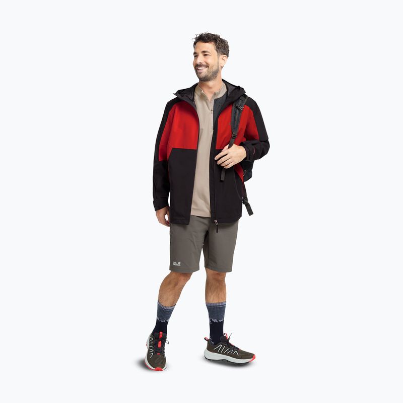 Scarpe da trekking da uomo Jack Wolfskin Wild Hike Low obsidian moss 5