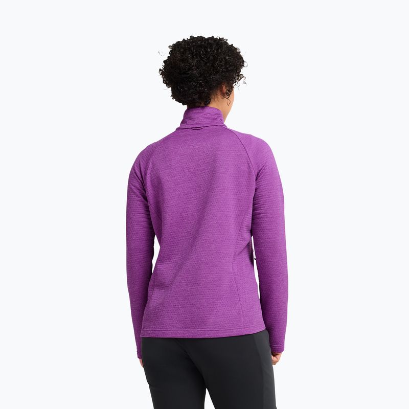 Felpa in pile da donna Jack Wolfskin Anytrail Full Zip freesia 3