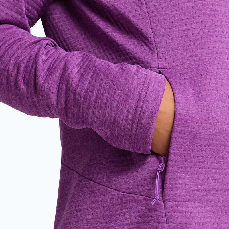 Felpa in pile da donna Jack Wolfskin Anytrail Full Zip freesia 6