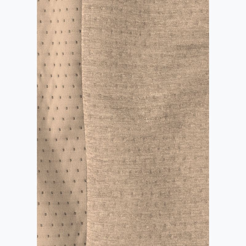 Felpa in pile da donna Jack Wolfskin Anytrail Full Zip oat 9