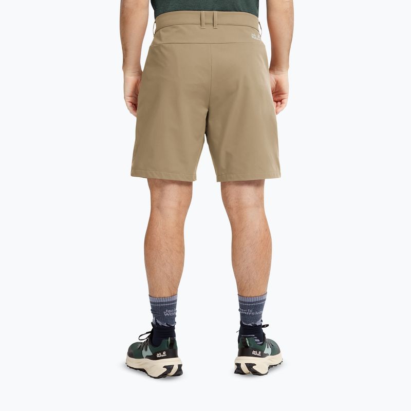Pantaloncini da trekking da uomo Jack Wolfskin Pico hazel wood 3