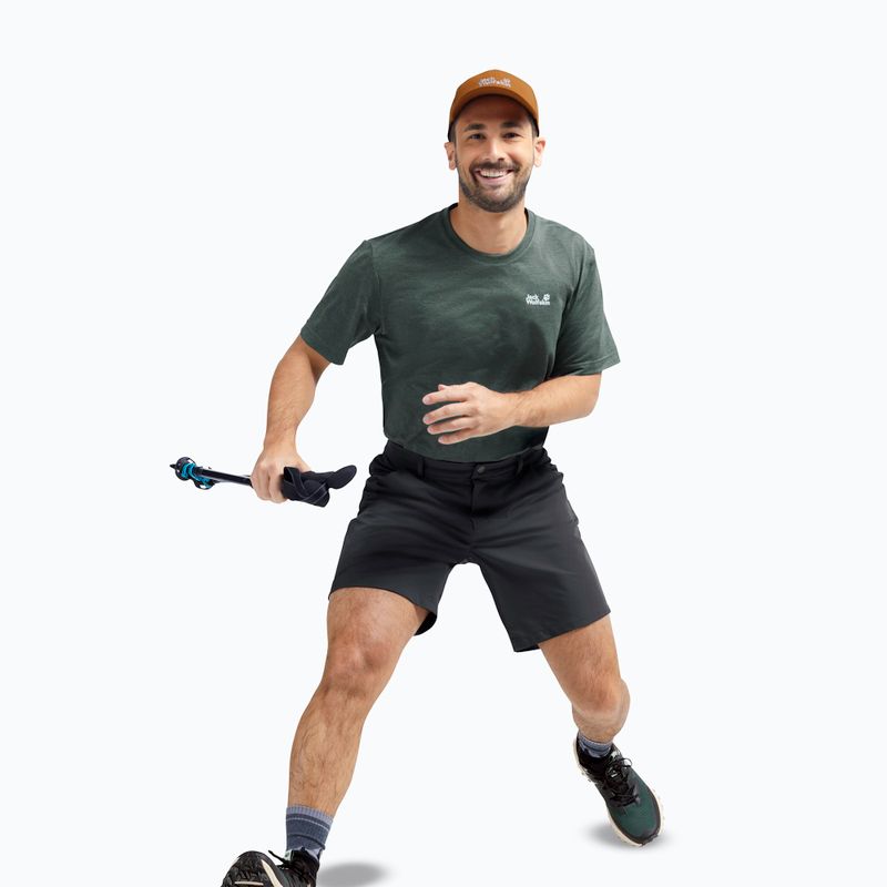 Pantaloncini da trekking da uomo Jack Wolfskin Pico phantom 7