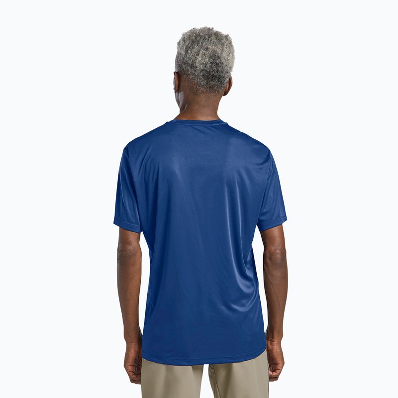 Maglietta da trekking da uomo Jack Wolfskin Tech T blue orchid 3