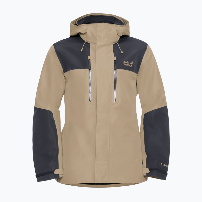 Giacca antipioggia da uomo Jack Wolfskin Jasper 2L hazel wood 7
