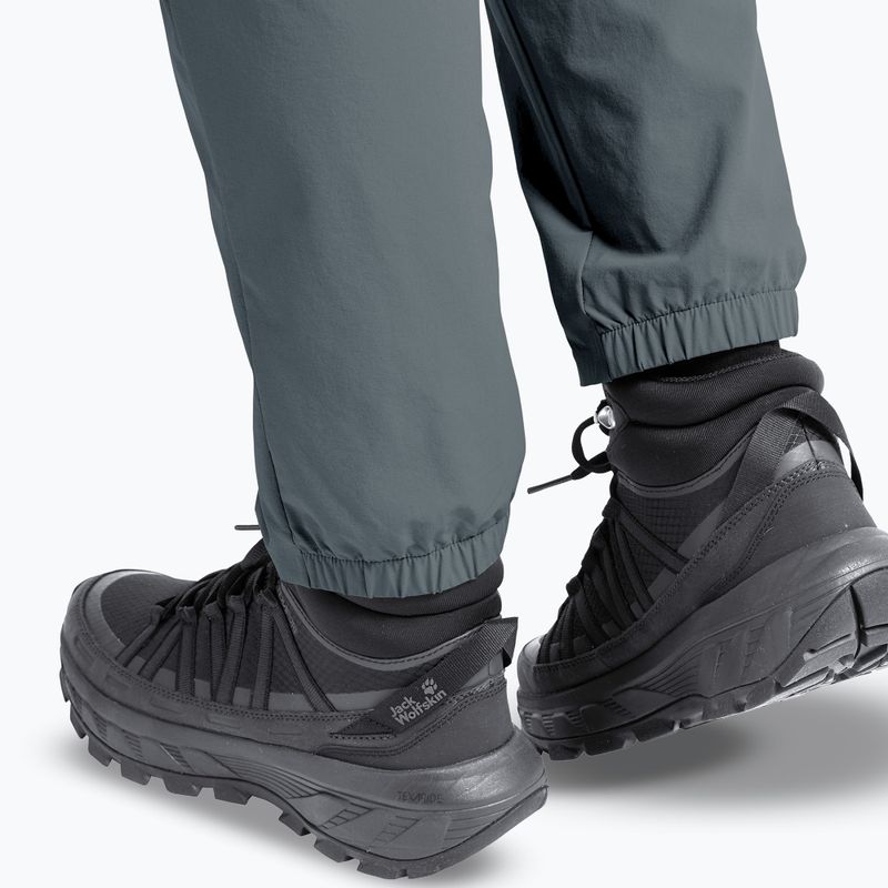 Pantaloni da trekking da donna Jack Wolfskin Prelight Trail grey odessa 7