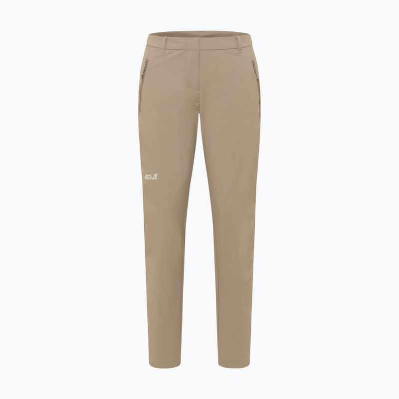 Pantaloni da trekking da donna Jack Wolfskin Hikeout hazel wood 7