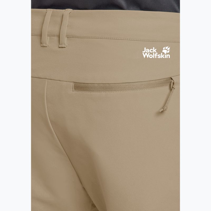 Pantaloni da trekking da uomo Jack Wolfskin Pico Trail hazel wood 5