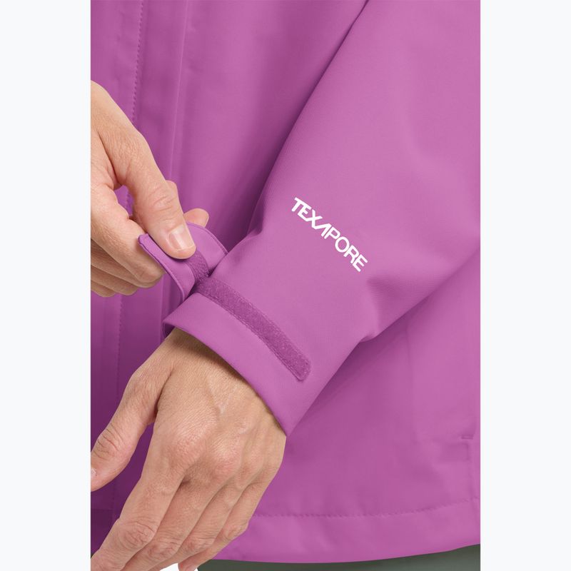 Giacca antipioggia da donna Jack Wolfskin Trailtime 2L foxglove 6