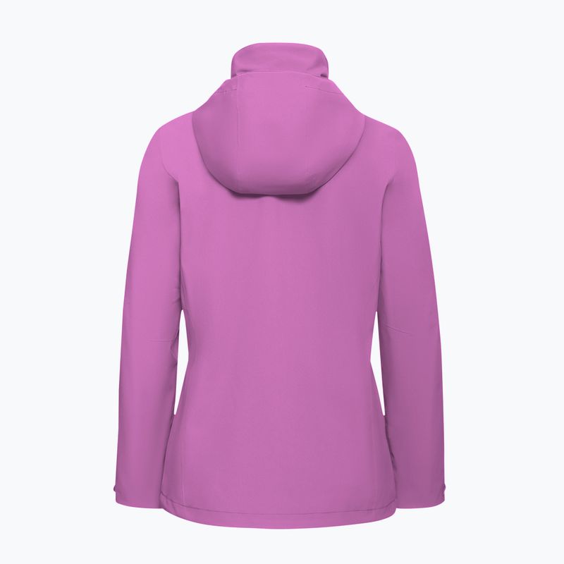 Giacca antipioggia da donna Jack Wolfskin Trailtime 2L foxglove 9