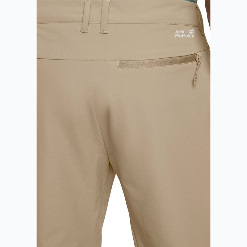 Pantaloni da trekking da uomo Jack Wolfskin Pico Trail Zip Off hazel wood 7