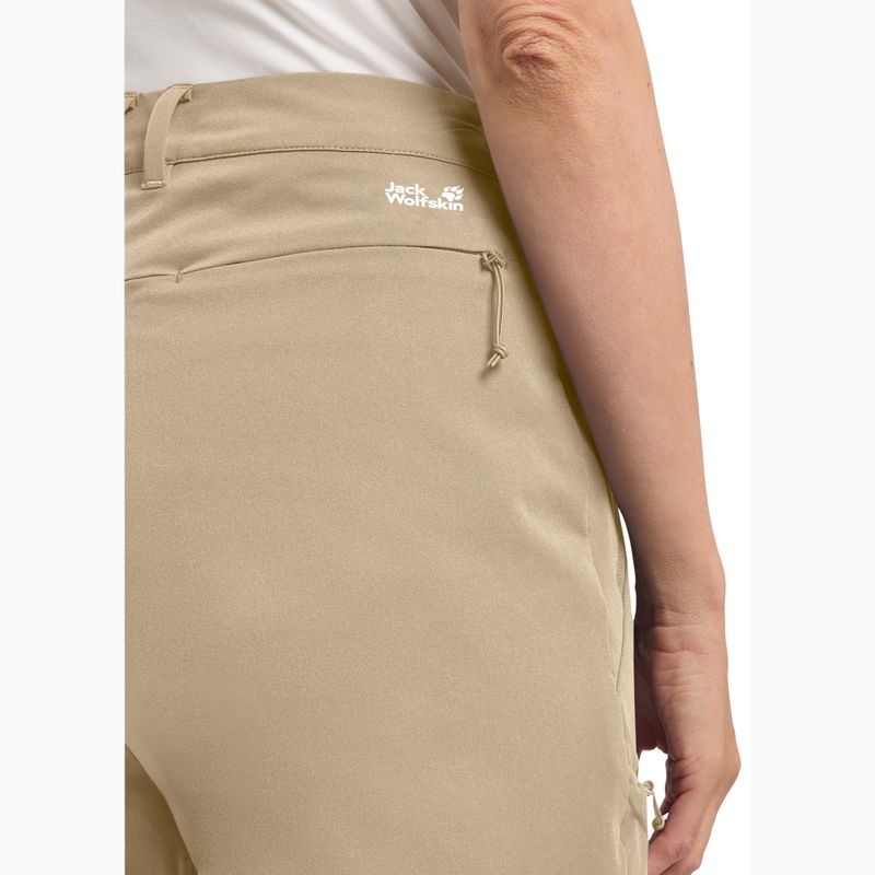 Pantaloni da trekking da donna Jack Wolfskin Pico Trail hazel wood 6