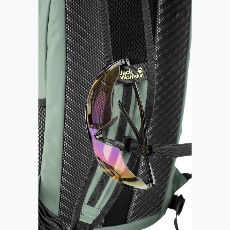 Zaino da ciclismo Jack Wolfskin Velocity 12 l green zinnia 12