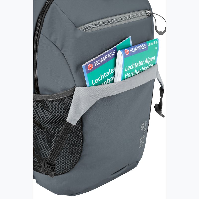Zaino da ciclismo Jack Wolfskin Velocity 12 l grey odessa 10