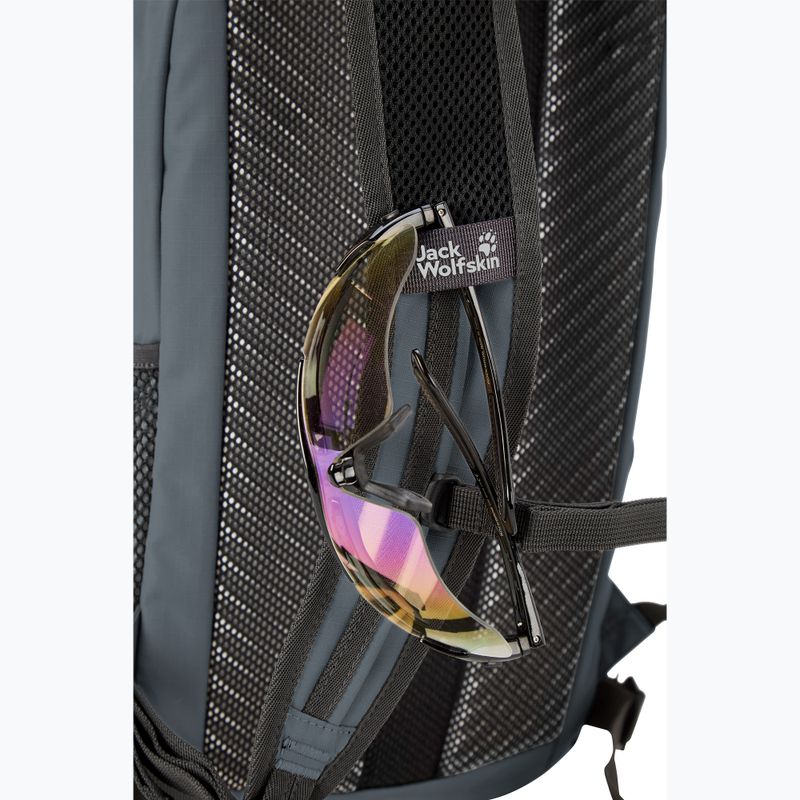 Zaino da ciclismo Jack Wolfskin Velocity 12 l grey odessa 13