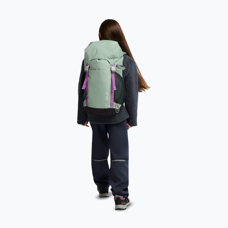 Zaino da trekking per bambini Jack Wolfskin Kids Explorer 20 l green zinnia 15