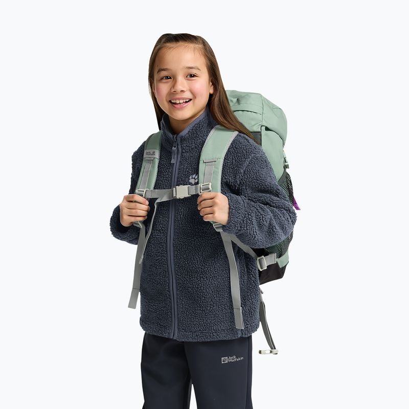 Zaino da trekking per bambini Jack Wolfskin Kids Explorer 20 l green zinnia 16