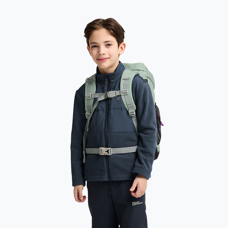 Zaino da trekking per bambini Jack Wolfskin Kids Explorer 20 l green zinnia 18