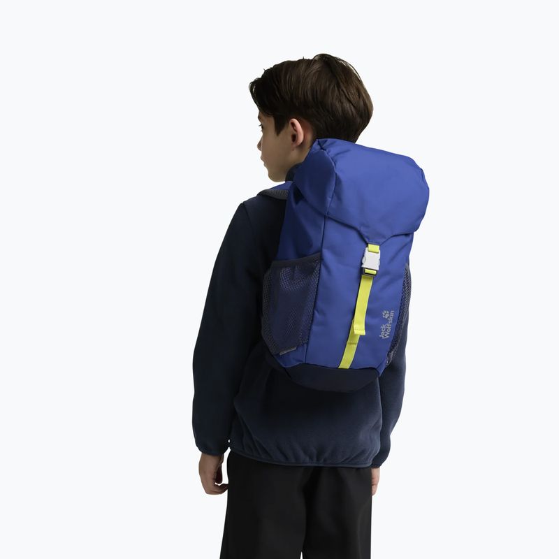 Zaino da trekking per bambini Jack Wolfskin Explorer 15 l blue orchid 12