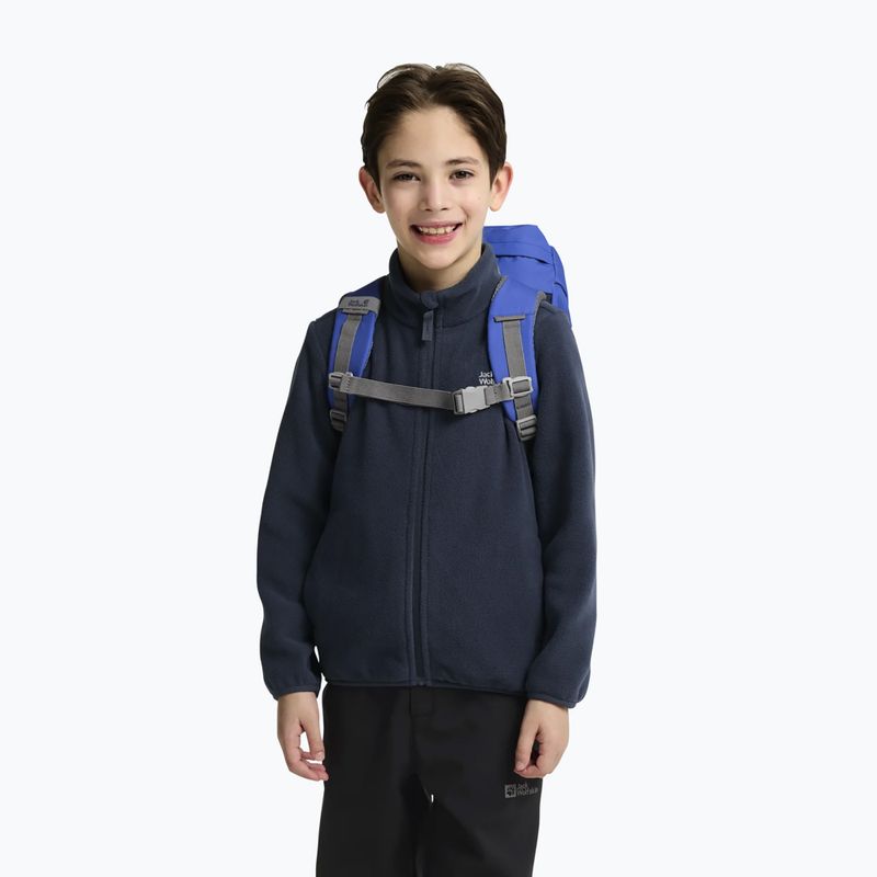 Zaino da trekking per bambini Jack Wolfskin Explorer 15 l blue orchid 14