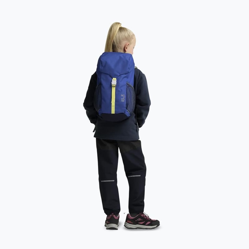 Zaino da trekking per bambini Jack Wolfskin Explorer 15 l blue orchid 16