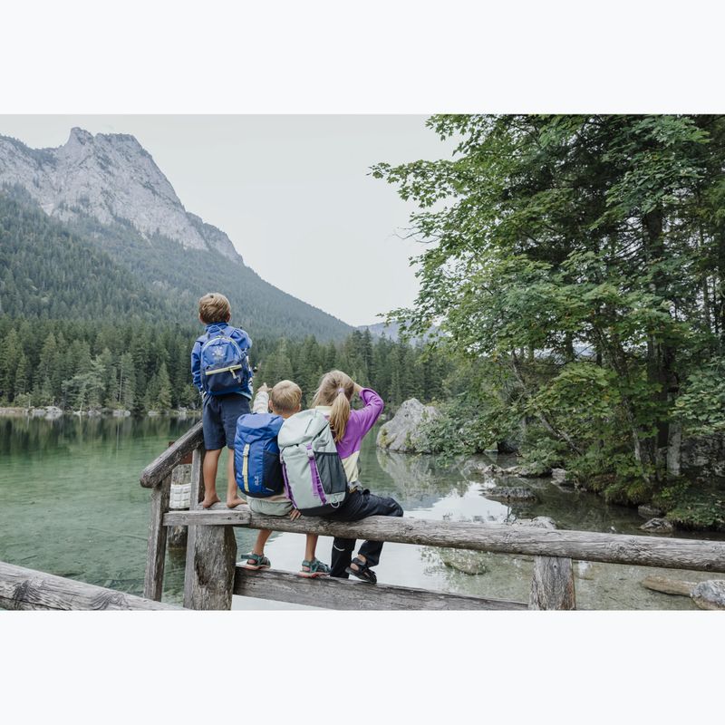 Zaino da trekking per bambini Jack Wolfskin Explorer 15 l blue orchid 17