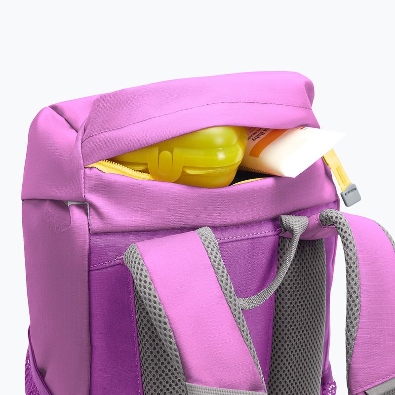 Zaino da trekking per bambini Jack Wolfskin Explorer 15 l foxglove 9