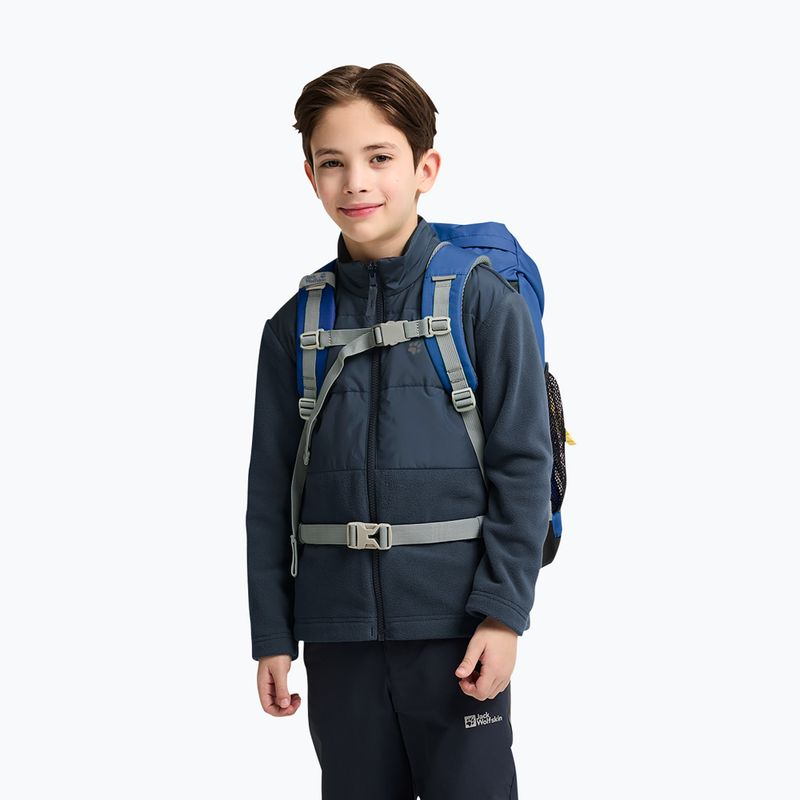 Zaino da trekking per bambini Jack Wolfskin Kids Explorer 20 l blue orchid 15