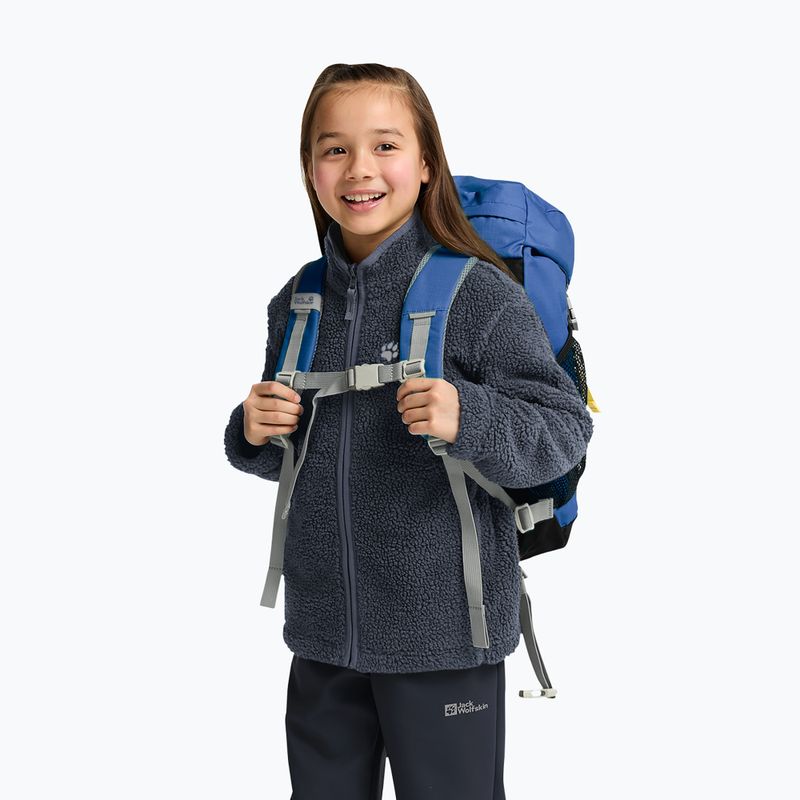 Zaino da trekking per bambini Jack Wolfskin Kids Explorer 20 l blue orchid 17