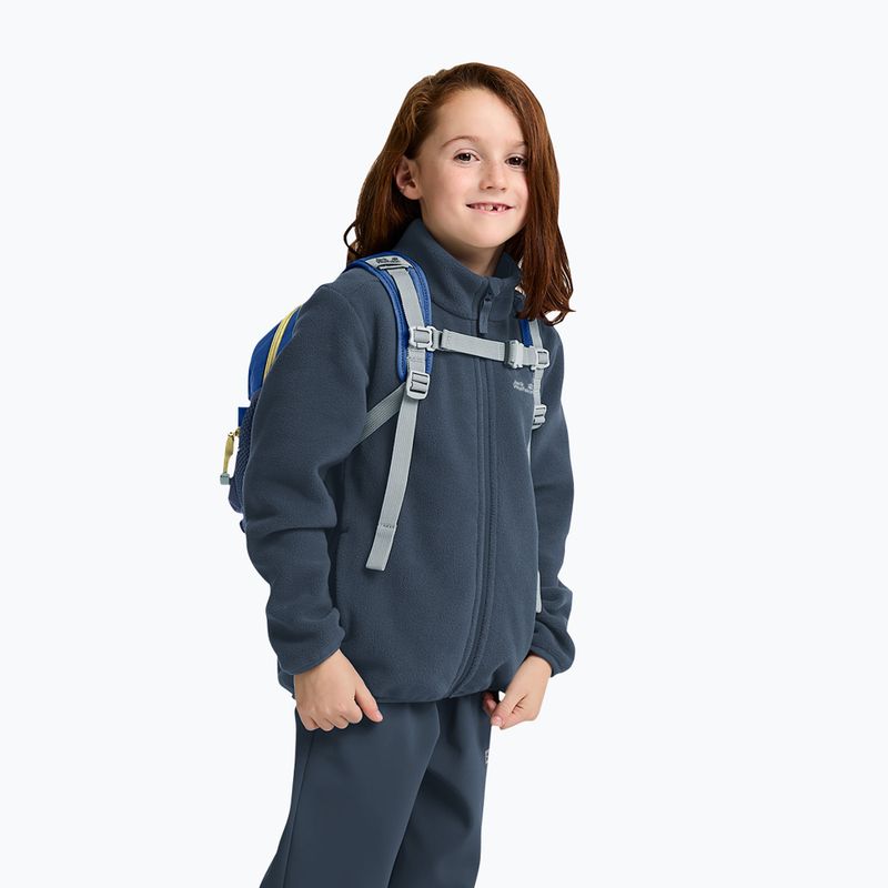 Zaino da trekking per bambini Jack Wolfskin Little Scout 10 l blue orchid 14