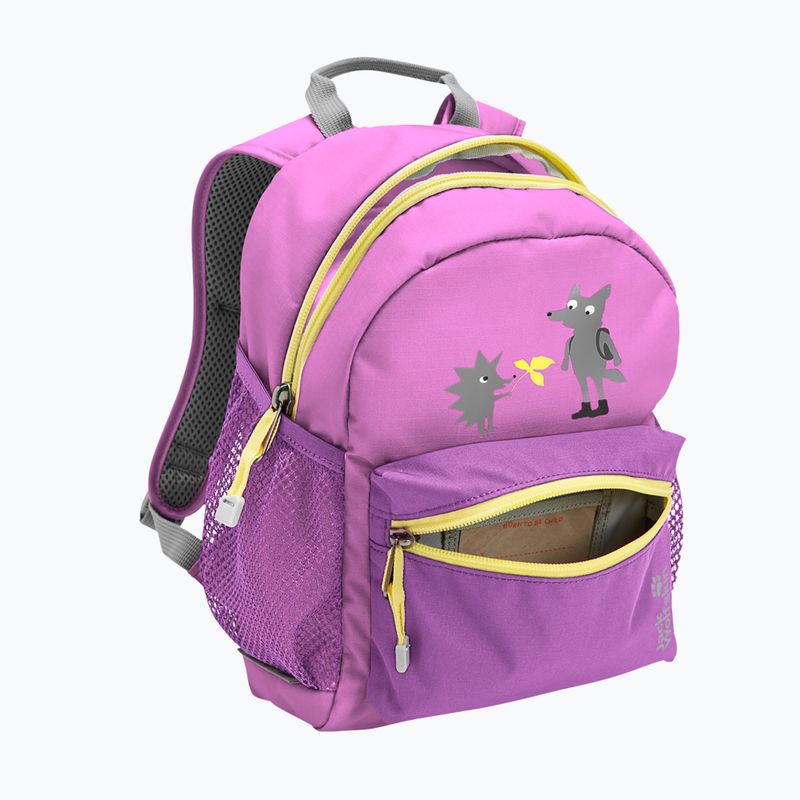 Zaino da trekking per bambini Jack Wolfskin Little Scout 10 l foxglove 7