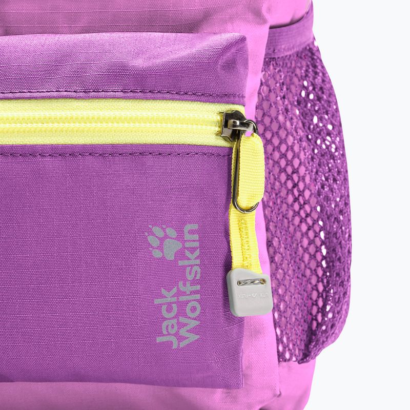 Zaino da trekking per bambini Jack Wolfskin Little Scout 10 l foxglove 10