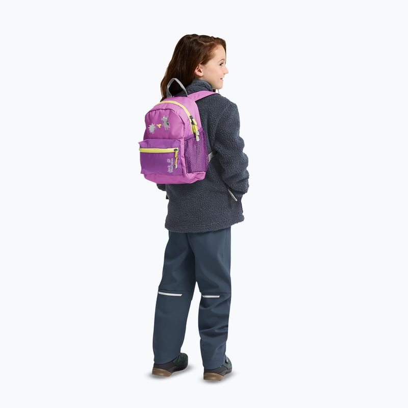 Zaino da trekking per bambini Jack Wolfskin Little Scout 10 l foxglove 15