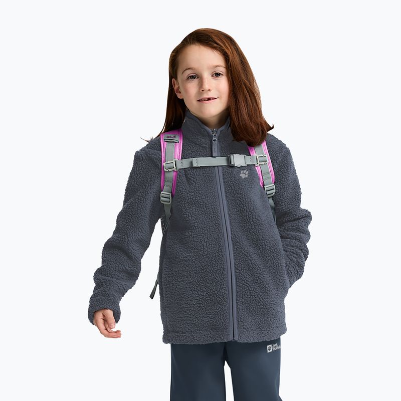 Zaino da trekking per bambini Jack Wolfskin Little Scout 10 l foxglove 16