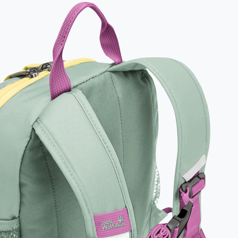 Zaino da trekking per bambini Jack Wolfskin Little Scout 10 l green zinnia 11