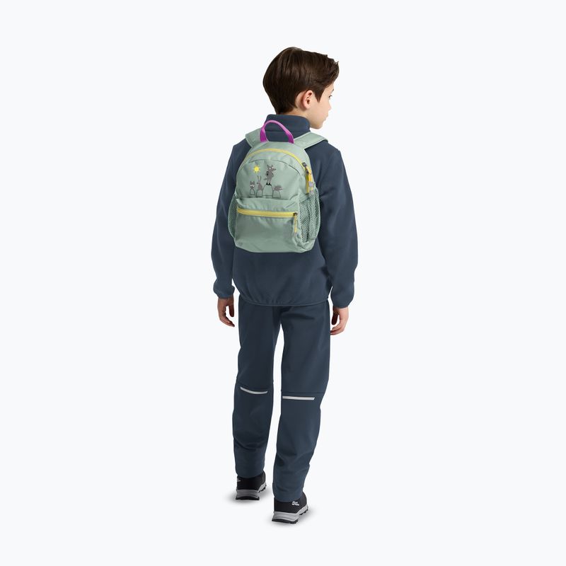 Zaino da trekking per bambini Jack Wolfskin Little Scout 10 l green zinnia 13