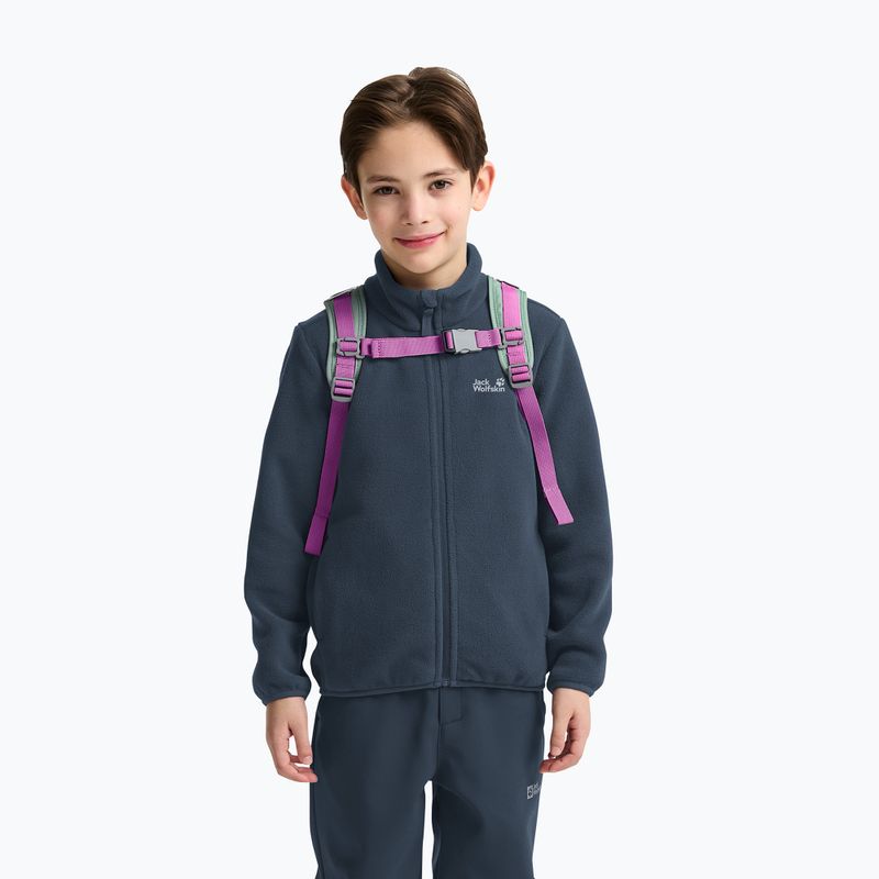 Zaino da trekking per bambini Jack Wolfskin Little Scout 10 l green zinnia 14