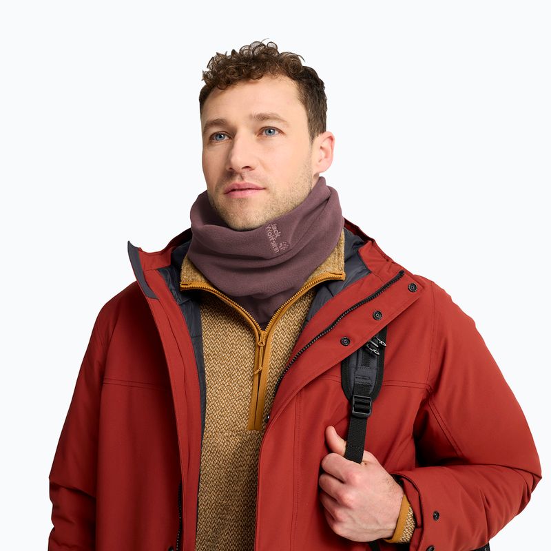 Scaldacollo Jack Wolfskin Real Stuff Loop sheer plum 5