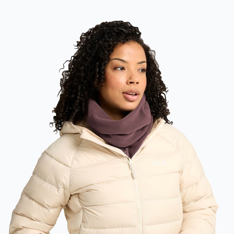 Scaldacollo Jack Wolfskin Real Stuff Loop sheer plum 6
