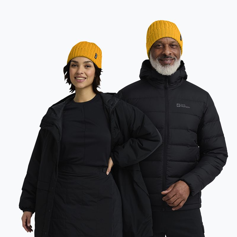 Cappello invernale Jack Wolfskin Rib Knit burly yellow jw 4