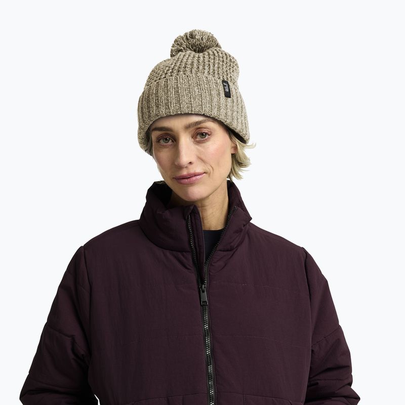 Berretto invernale da donna Jack Wolfskin Medley Knit Beanie hazel wood 4