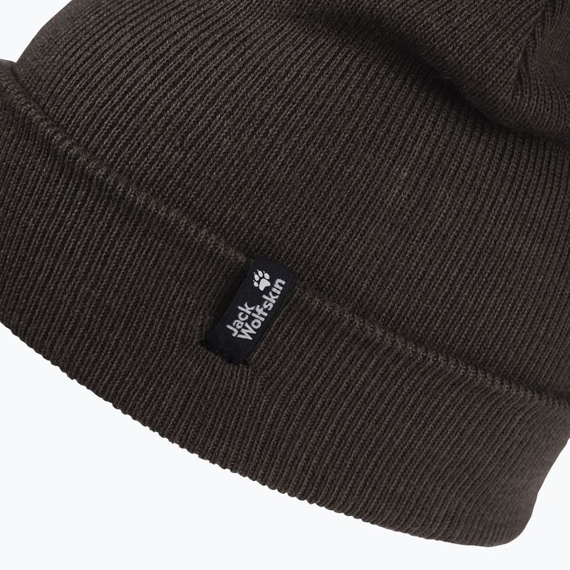 Cappello invernale Jack Wolfskin Rib peat 3