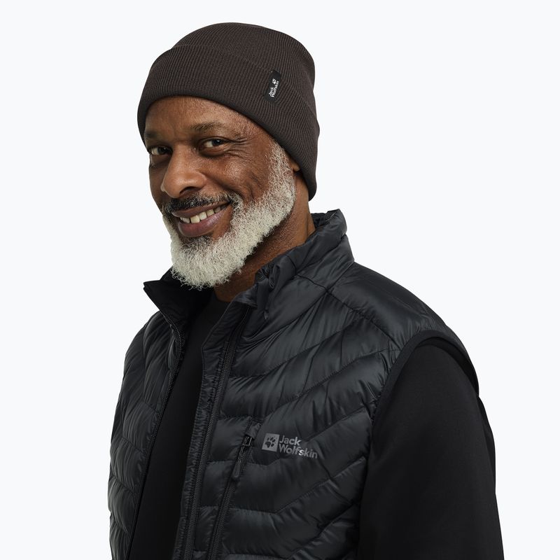 Cappello invernale Jack Wolfskin Rib peat 6