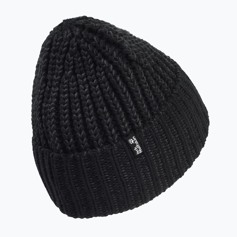 Cappello invernale Jack Wolfskin Badge Beanie black 2