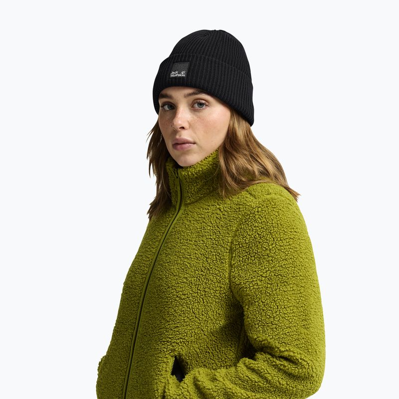 Cappello invernale Jack Wolfskin Pergamon Beanie black 5