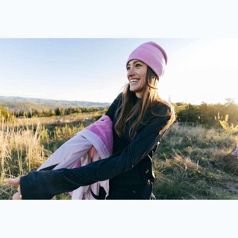 Cappello invernale Jack Wolfskin Real Stuff Beanie vivid orchid 9