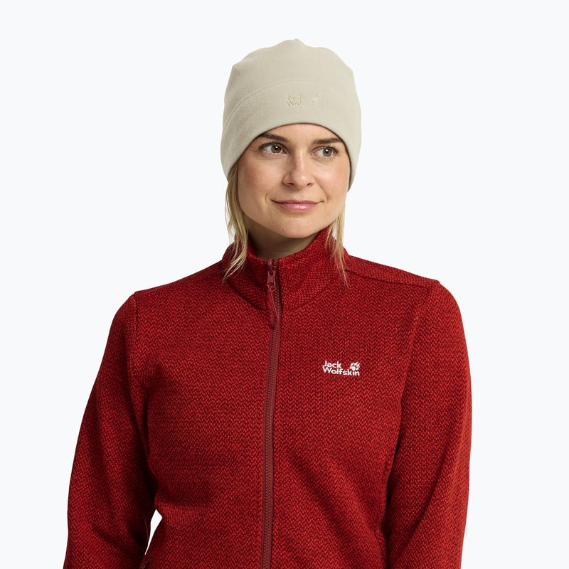 Cappello invernale Jack Wolfskin Real Stuff Beanie oyster 5