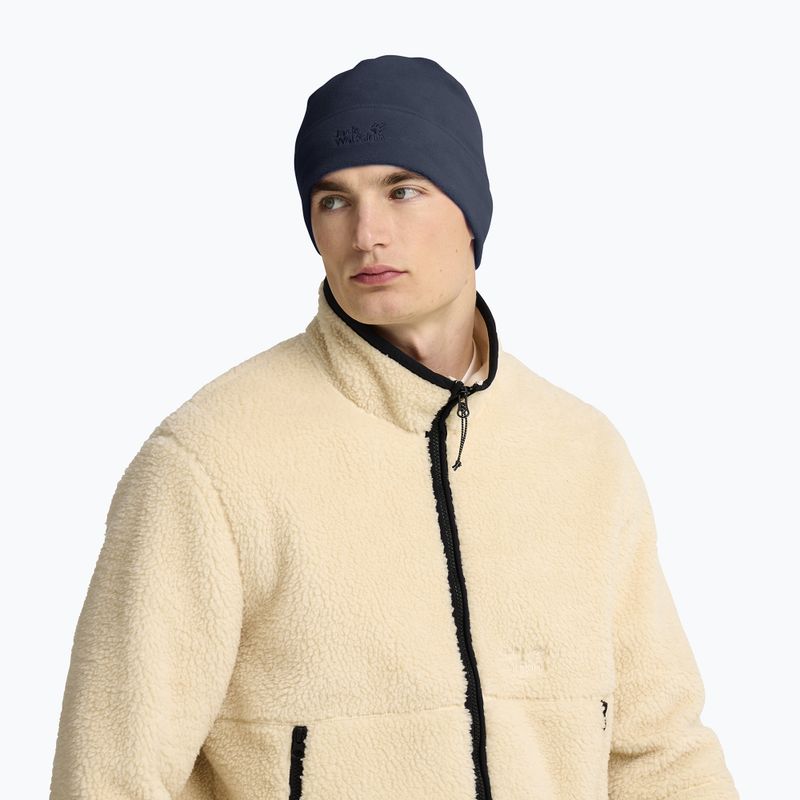Cappello invernale Jack Wolfskin Real Stuff Beanie midnight sky 6