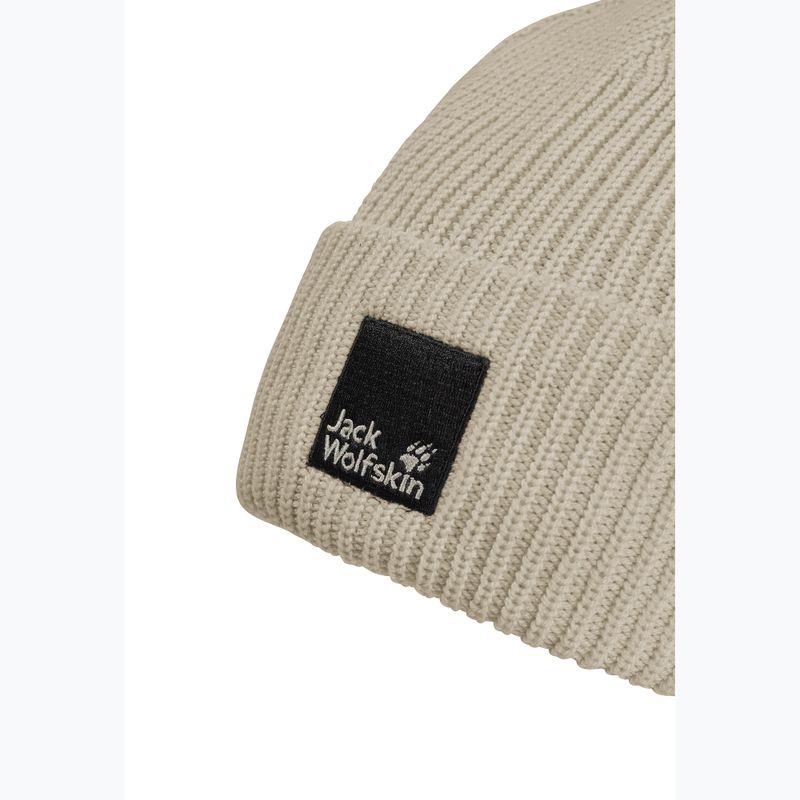 Cappello invernale Jack Wolfskin Pergamon Beanie oyster 3