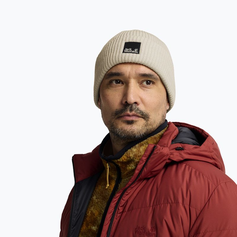 Cappello invernale Jack Wolfskin Pergamon Beanie oyster 6