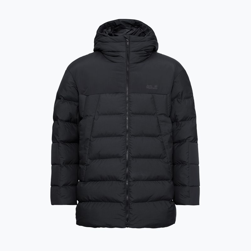Giacca imbottita da uomo Jack Wolfskin Icy Hollow Hooded phantom 7